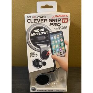 BELL HOWELL CLEVER GRIP PRO PORTABLE PHONE MOUNT